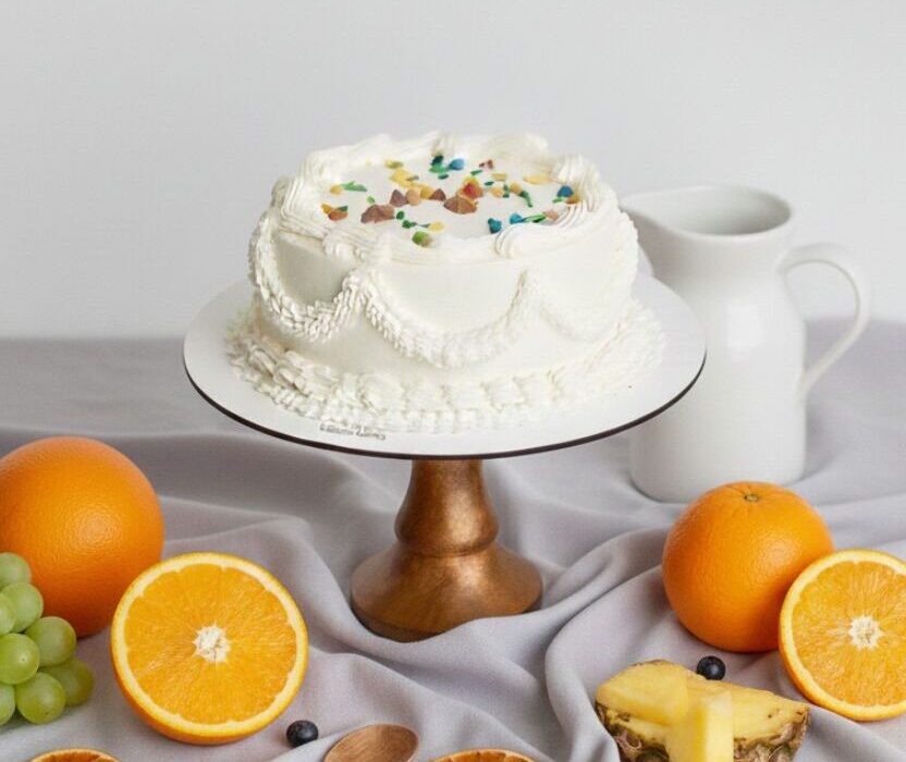 fruit gâteau / pineapple